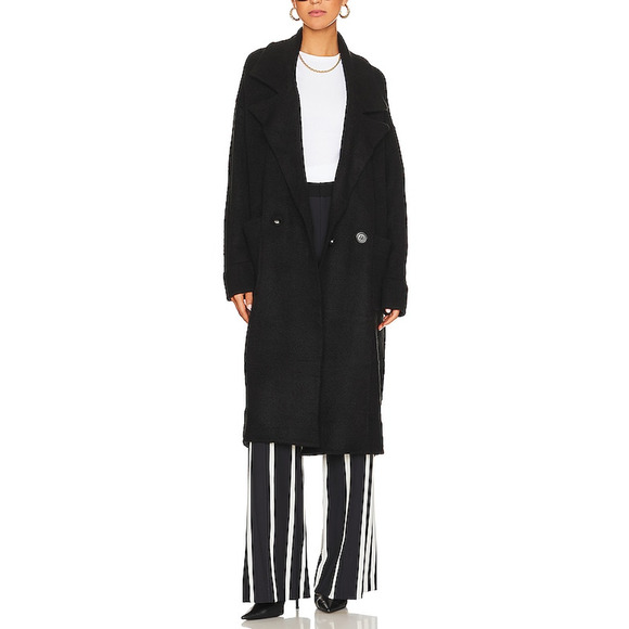 Show Me Your Mumu 'Melrose' Black Sweater Jacket Size M - Picture 1 of 4